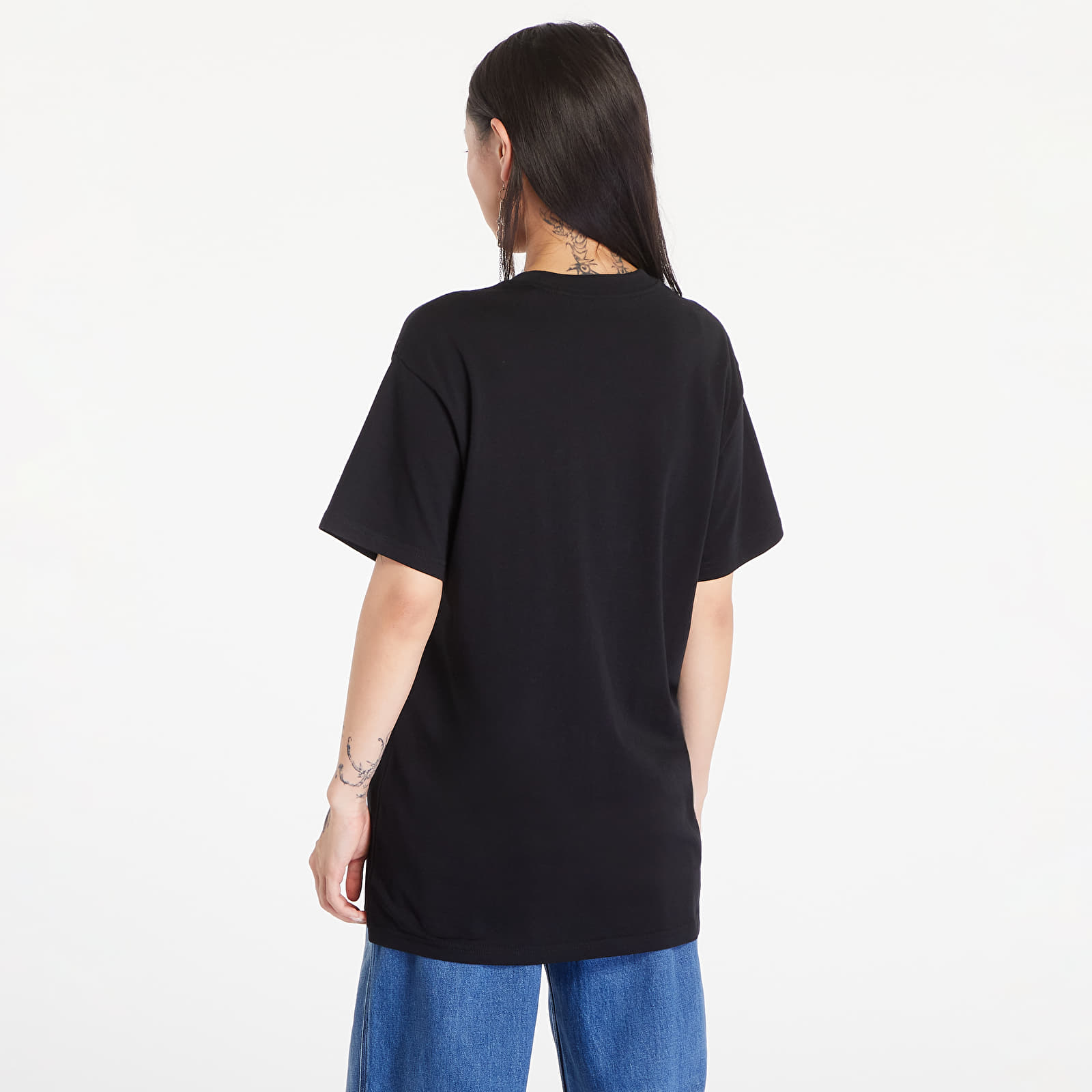 Muške majice kratkih rukava Carhartt WIP Short Sleeve Amour Pocket T-Shirt UNISEX Black/ White