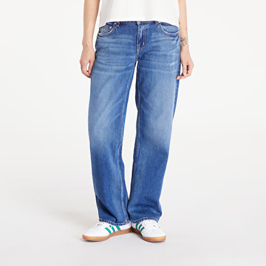 Tommy Jeans Sophie Low Rise Straight Distressed Jeans Denim Medium