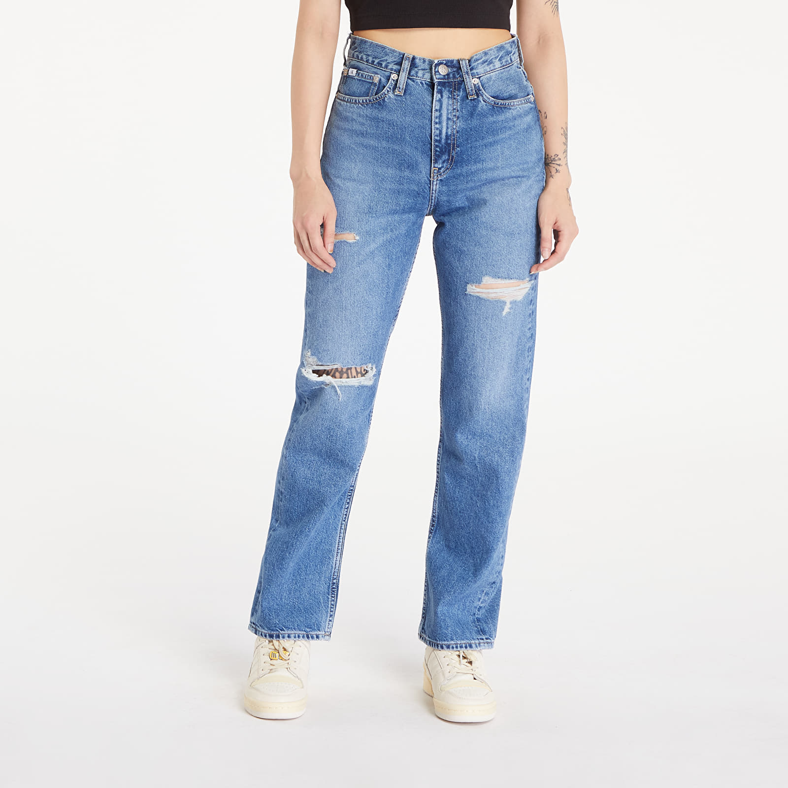 Women's jeans Calvin Klein Jeans High Rise Straight Denim Medium