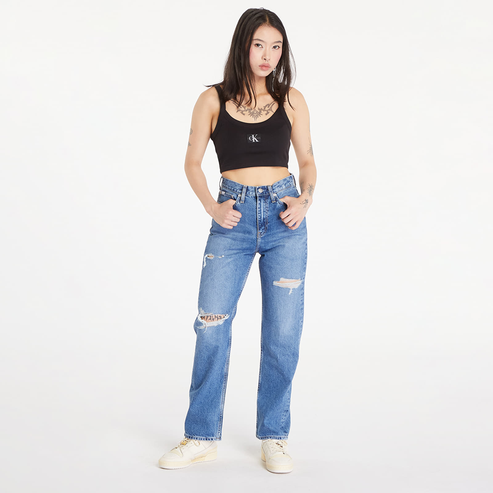Women's jeans Calvin Klein Jeans High Rise Straight Denim Medium