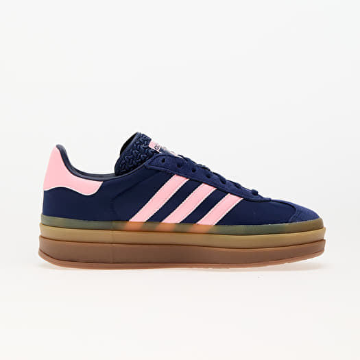 adidas Gazelle Bold W Dark Blue/ Pink Spark/ Dark Blue | Queens adidas Gazelle Bold W Dark Blue/ Pink Spark/ Dark Blue | Queens