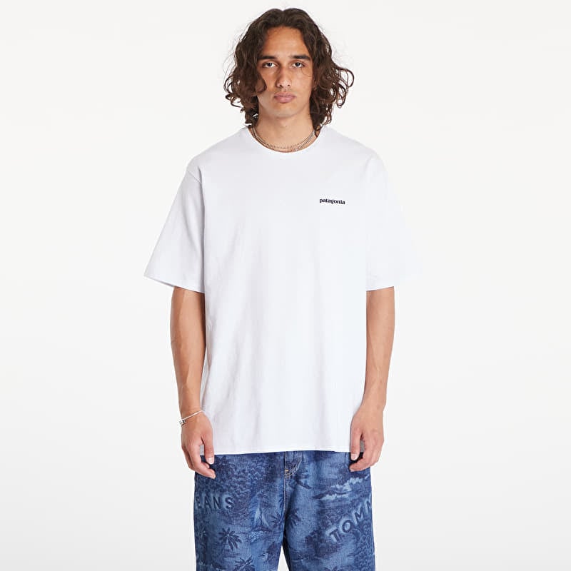 Póló Patagonia M's P6 Logo Responsibili Tee White