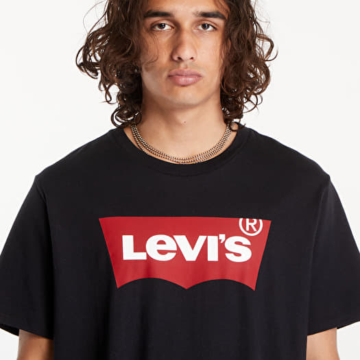 T shirts Levi s Graphic Setin Neck HM Black Queens