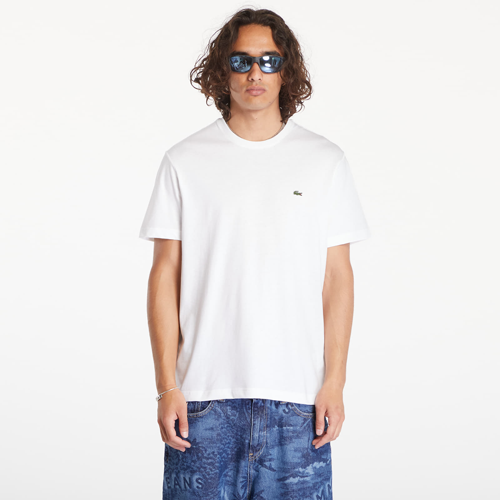 T-Shirts Männer LACOSTE Men's T-shirt White