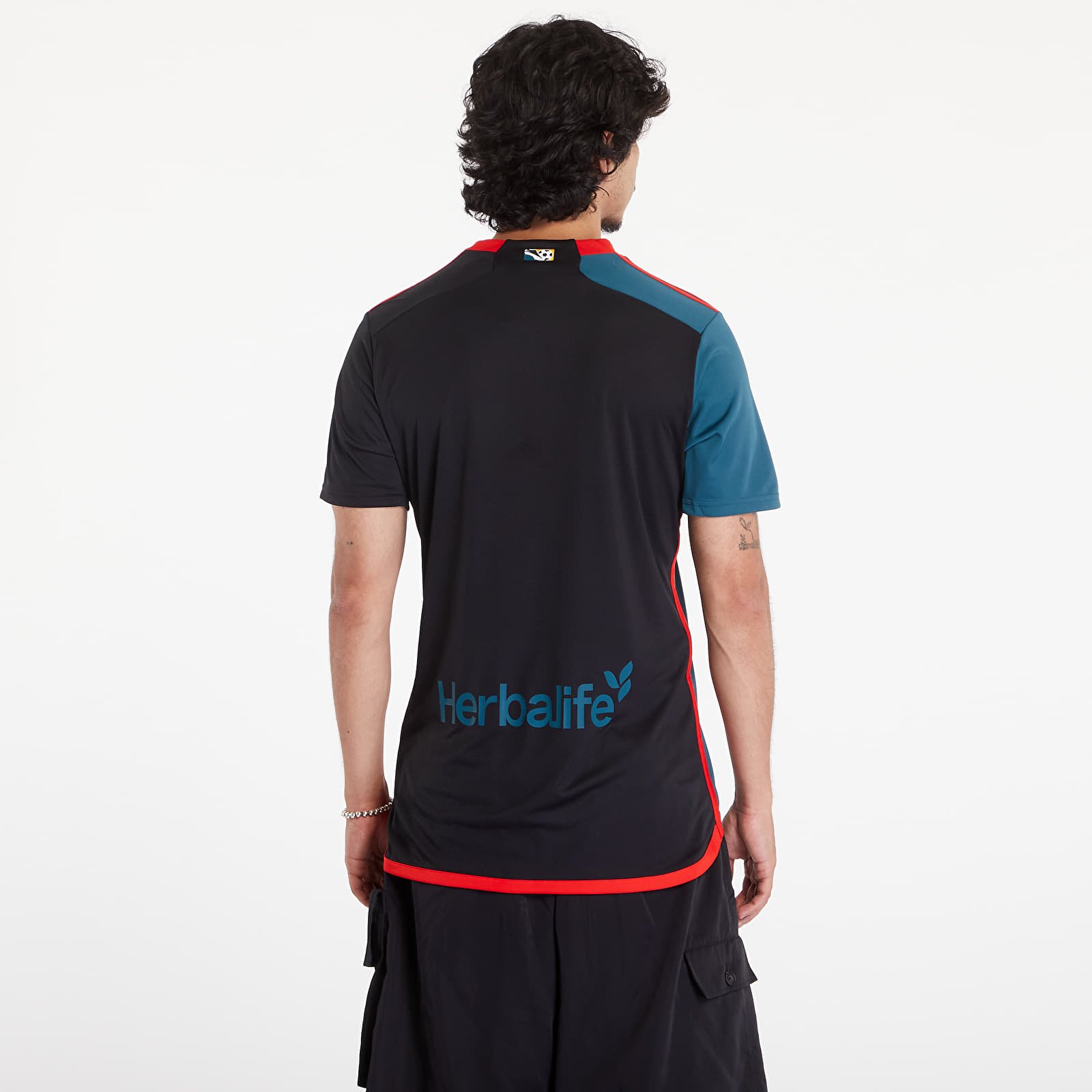 Camisolas adidas Lag 3 Jersey Short Sleeve Tee Black/ Virdia