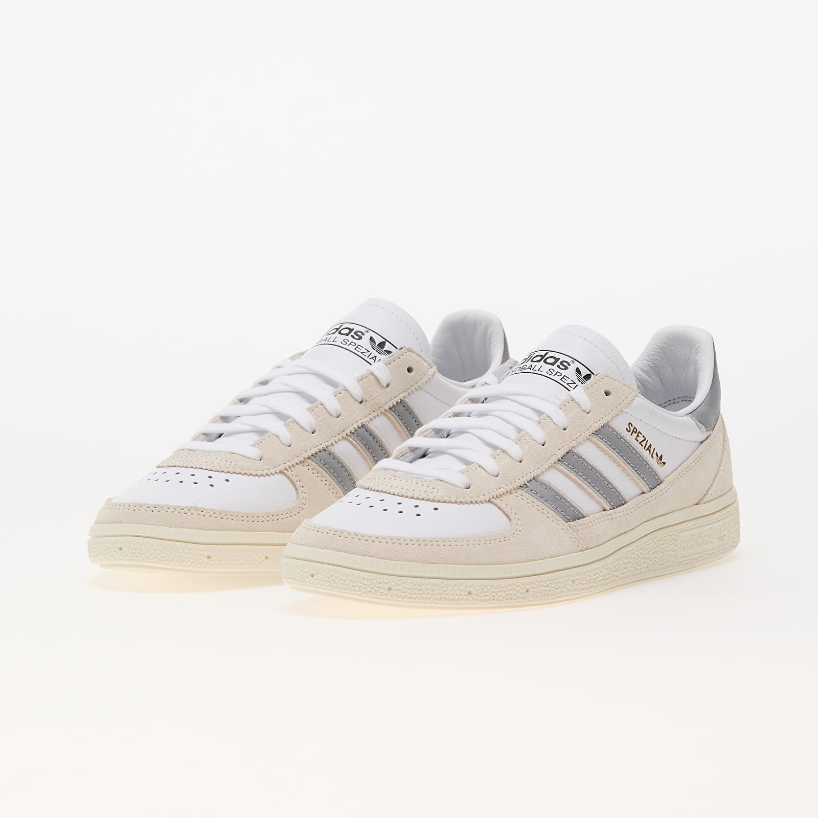 Men's sneakers and shoes adidas Handball Spezial Wm Ftw White/ Silver Metallic/ Off White