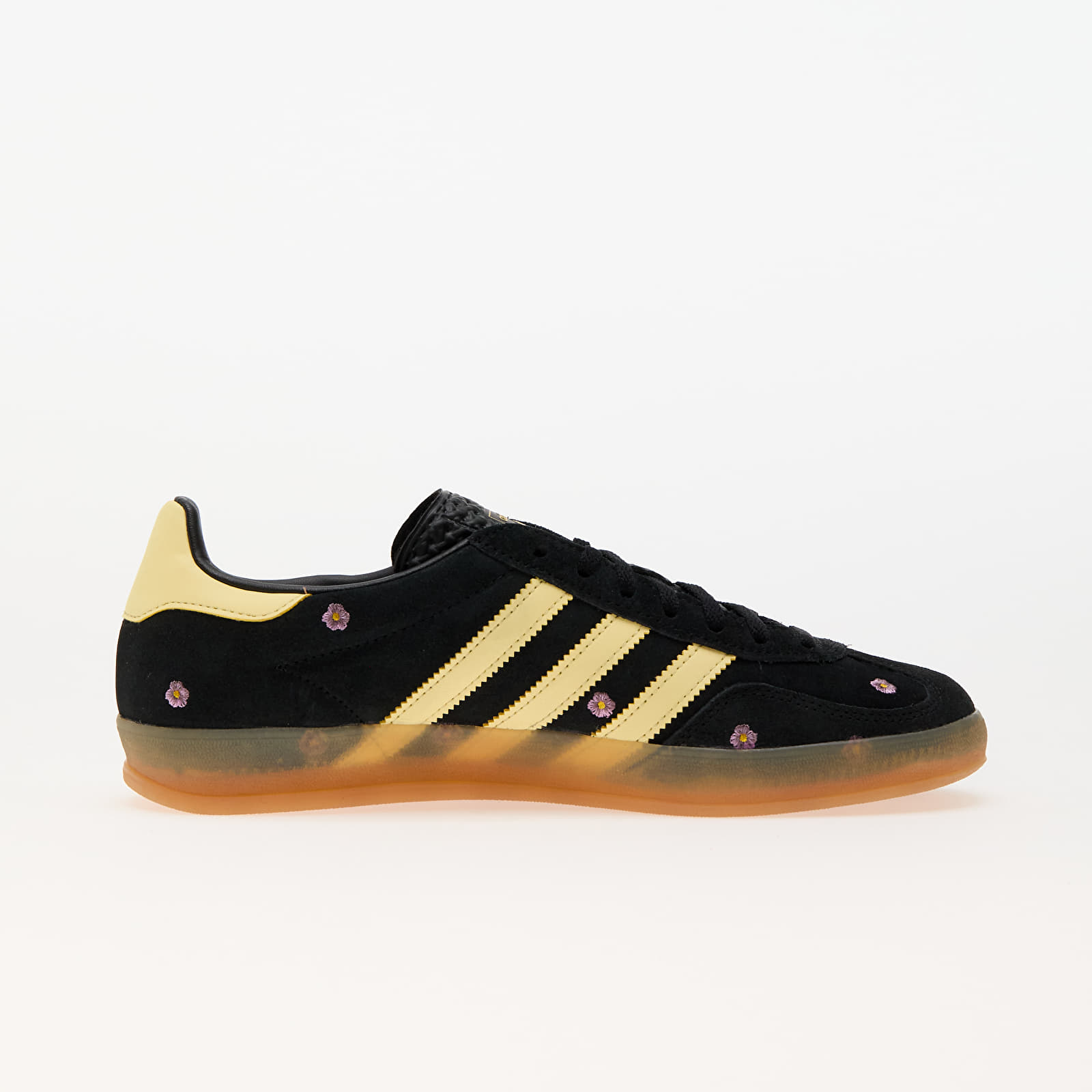 Дамски кецове и обувки adidas Gazelle Indoor W Core Black/ Almost Yellow/ Silver Dawn