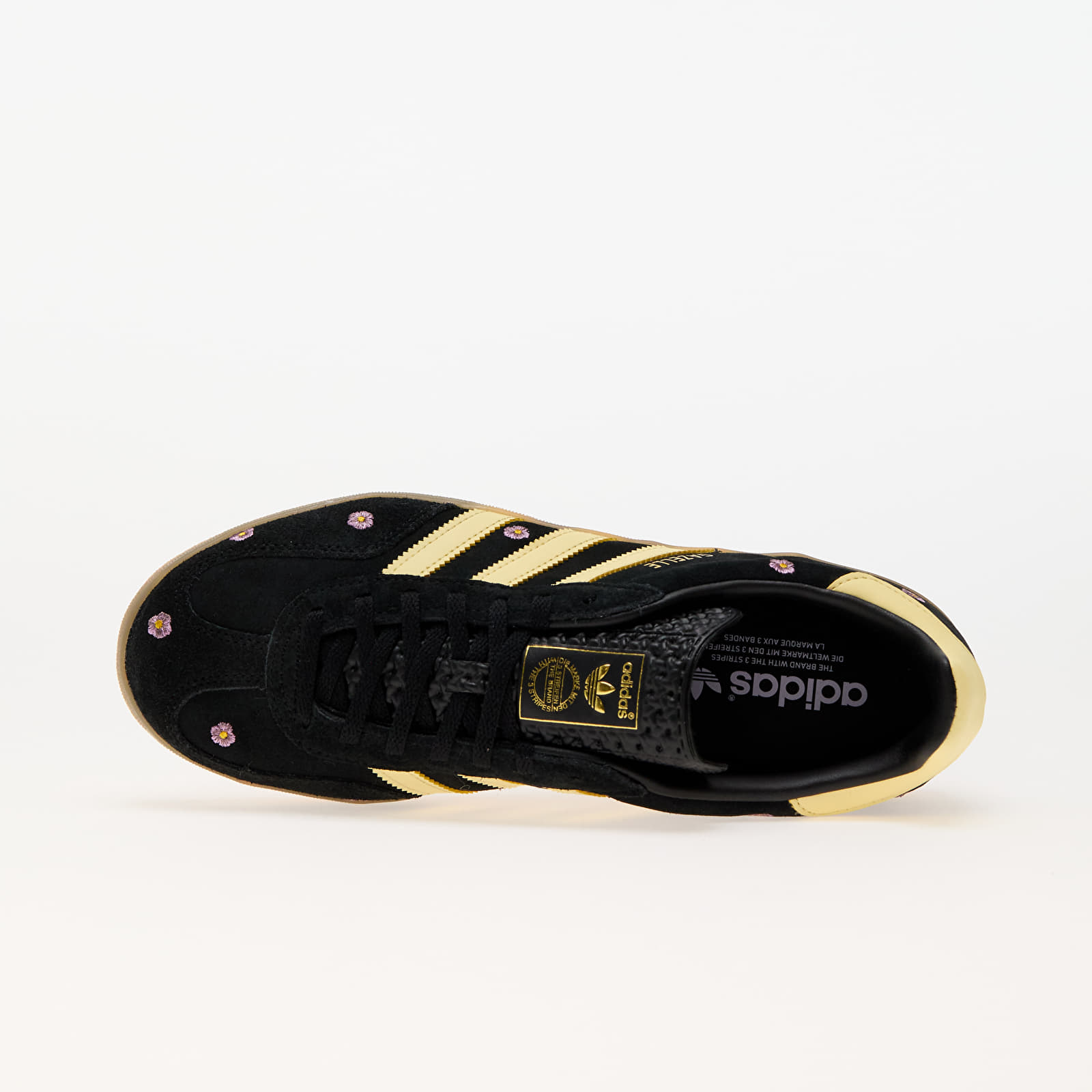 Adidas gazelle black gold exclusive discount