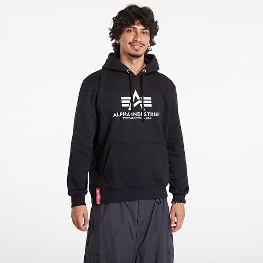 Felpe Alpha Industries Basic Hoody Black Queens