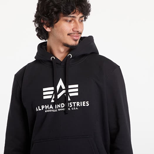 Hoodies and sweatshirts Alpha Industries Basic Hoody Black Queens