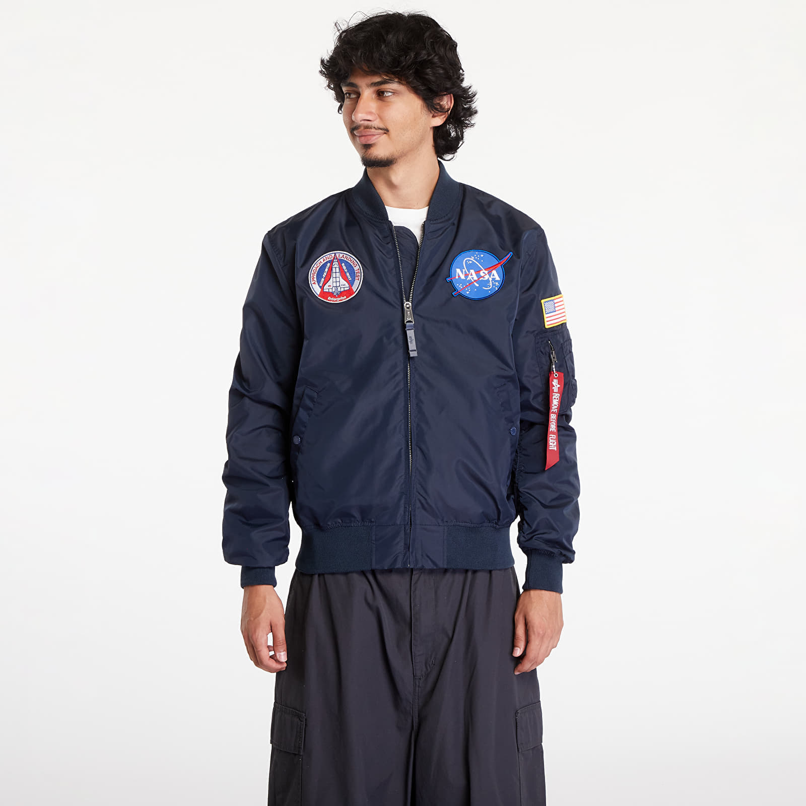 Jas Alpha Industries MA-1 TT NASA Reversible II Navy XL