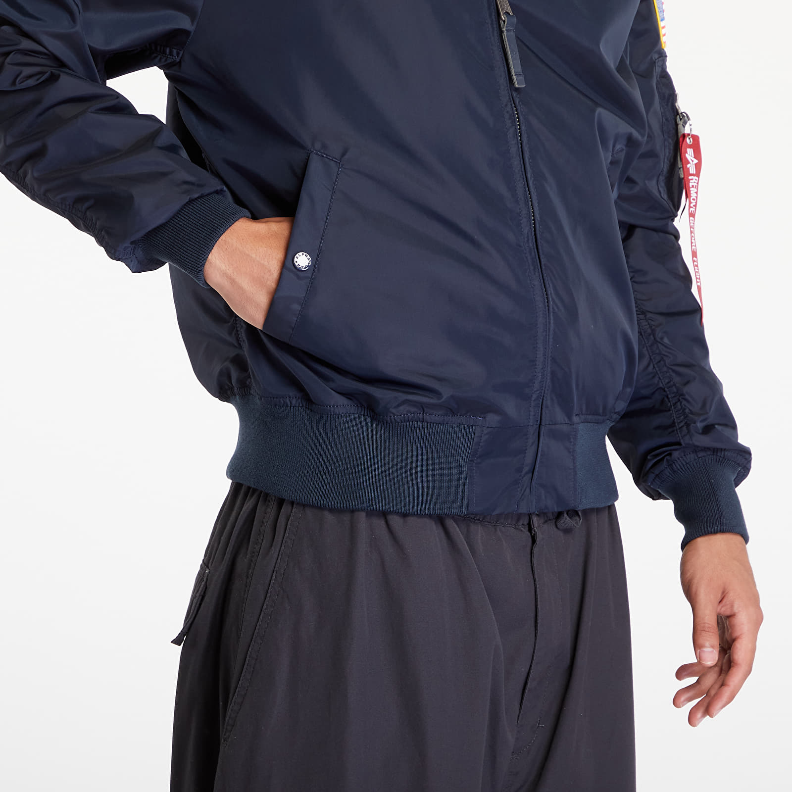 Jackets Alpha Industries MA-1 TT NASA Reversible II Navy