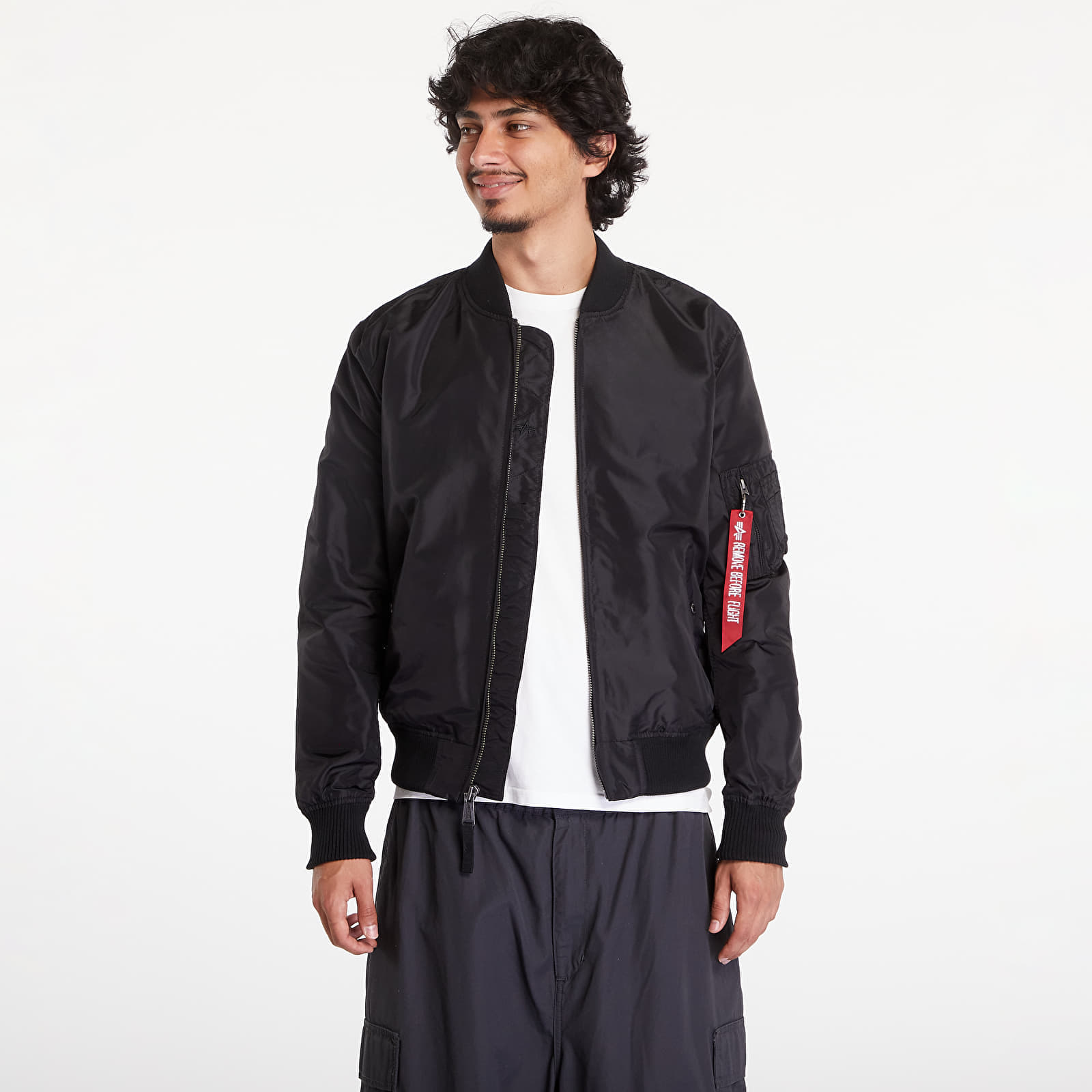 Jas Alpha Industries MA - 1 TT Black L