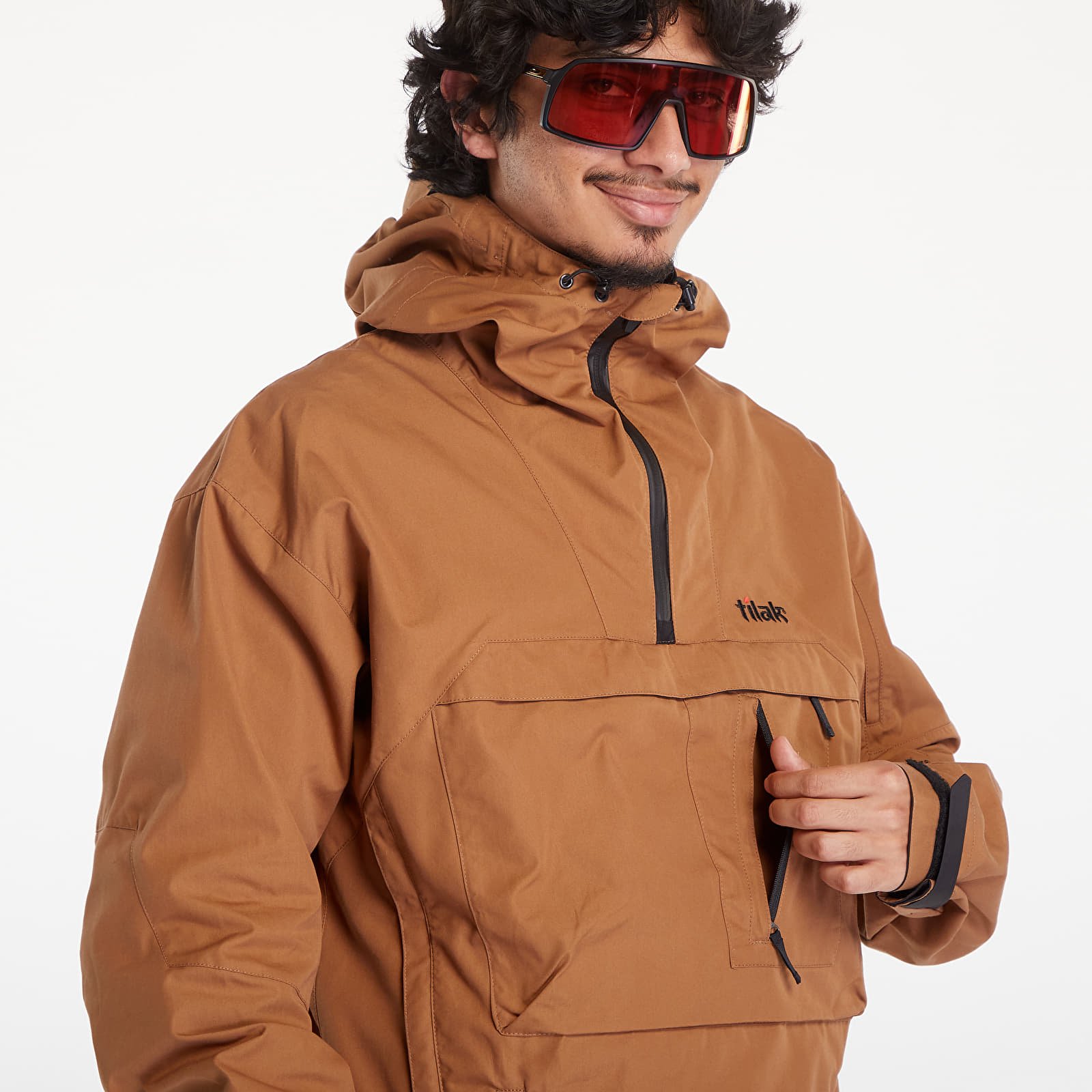 Wiatrówki Tilak Odin Ventile Anorak Brown