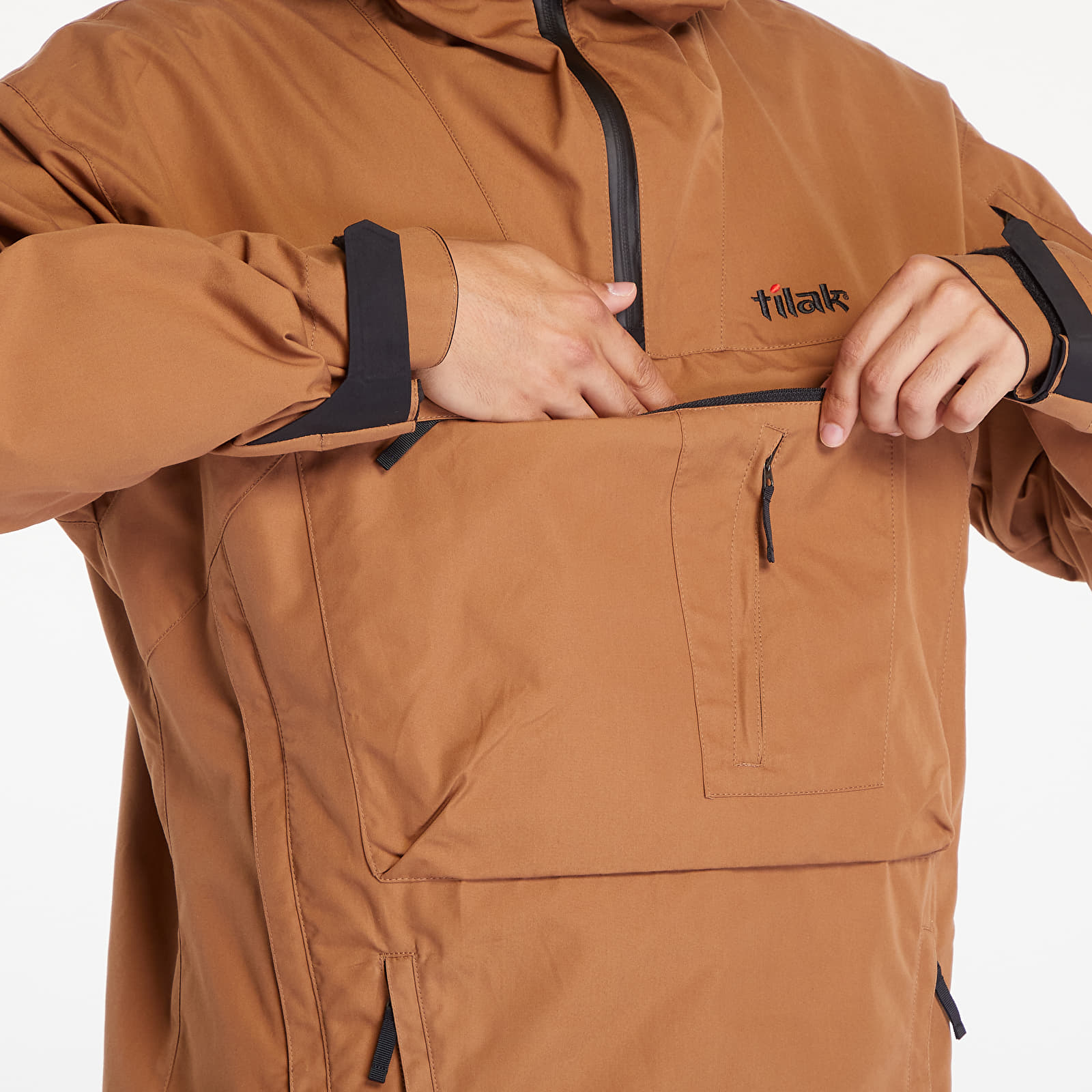 Windbreakers Tilak Odin Ventile Anorak Brown Queens