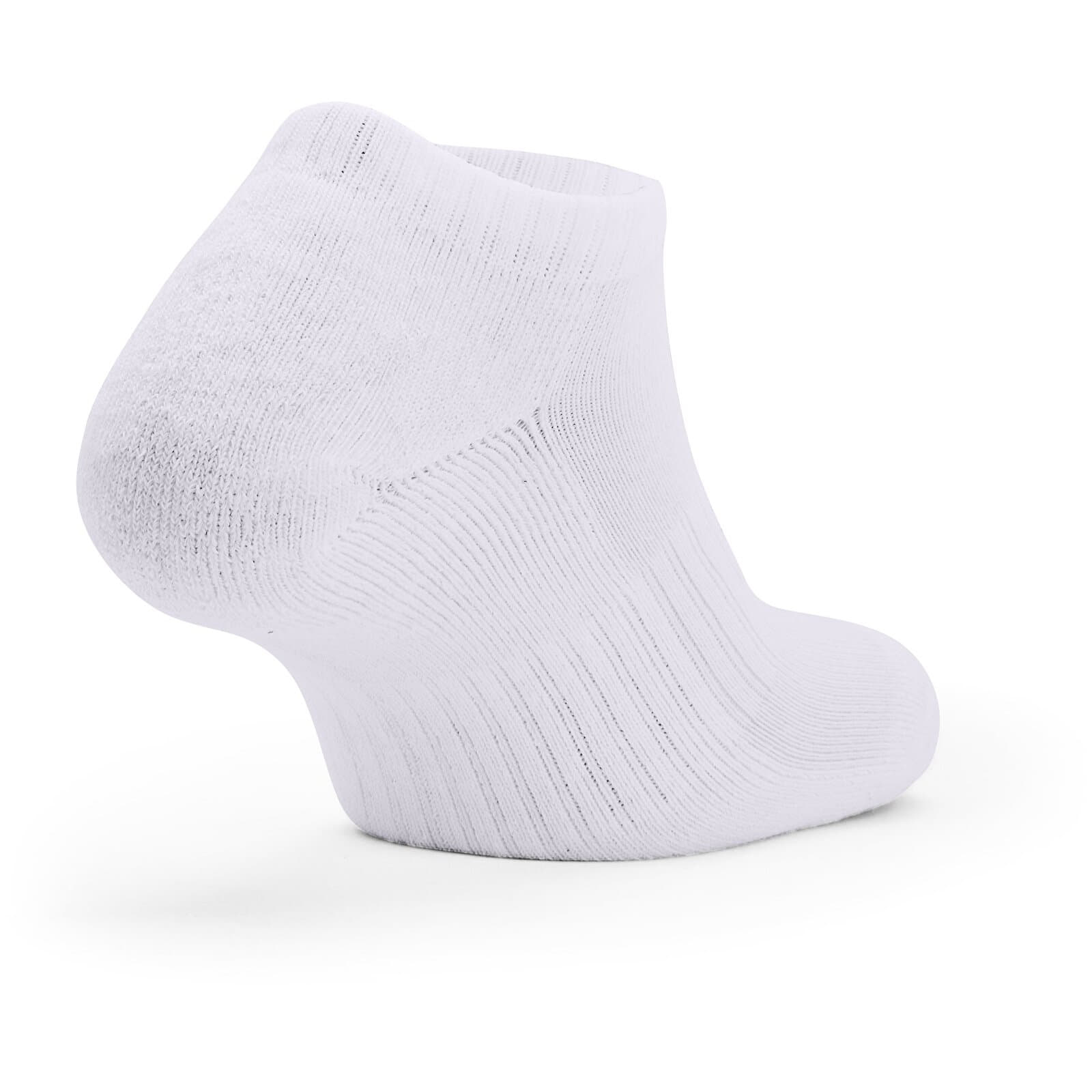 Calcetines Under Armour 3Pack Core No Show Socks bílé