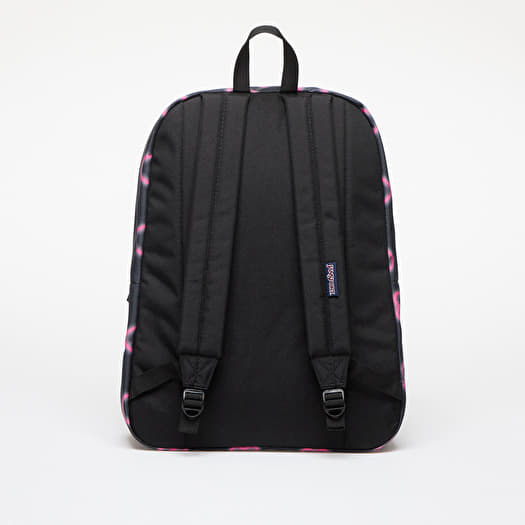 Men s backpacks JanSport SuperBreak One Happy Hearts Backpack Black Queens