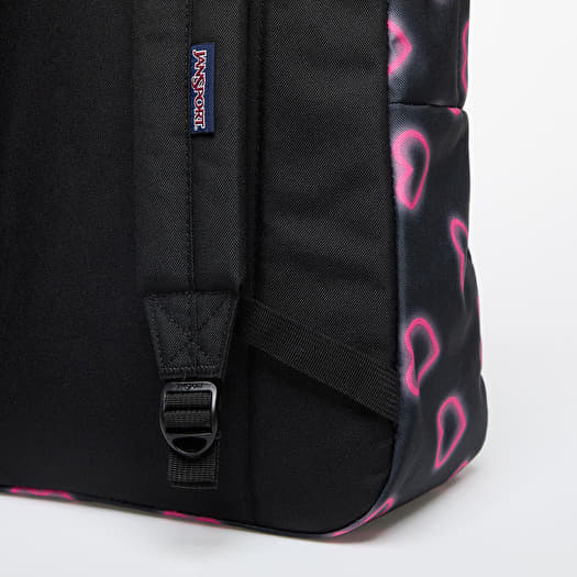 Rucksacke fur Manner JanSport SuperBreak One Happy Hearts Backpack Black Queens
