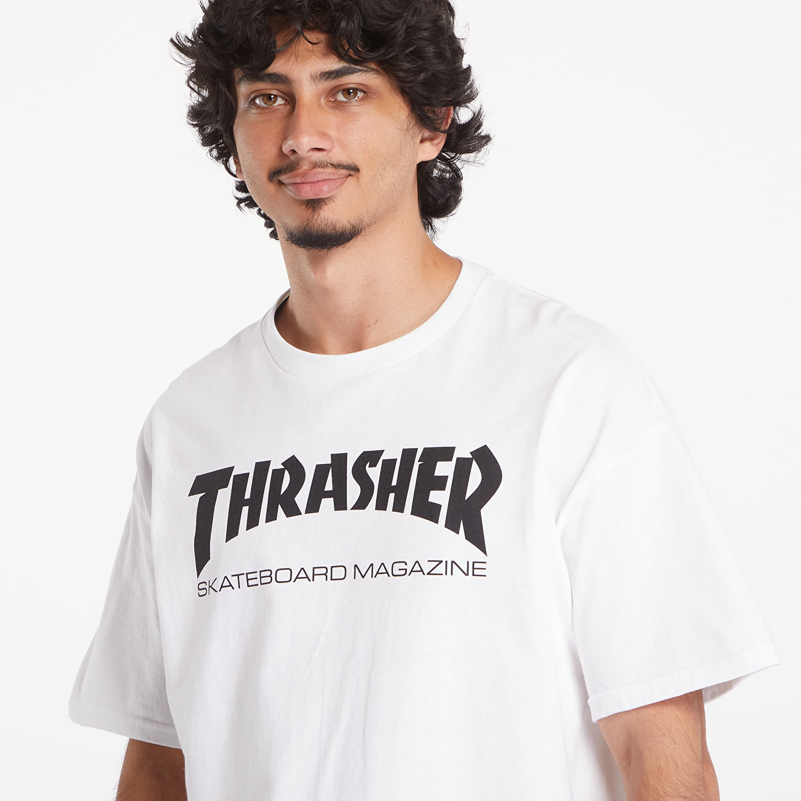 Trička Thrasher Skate Mag T-Shirt White
