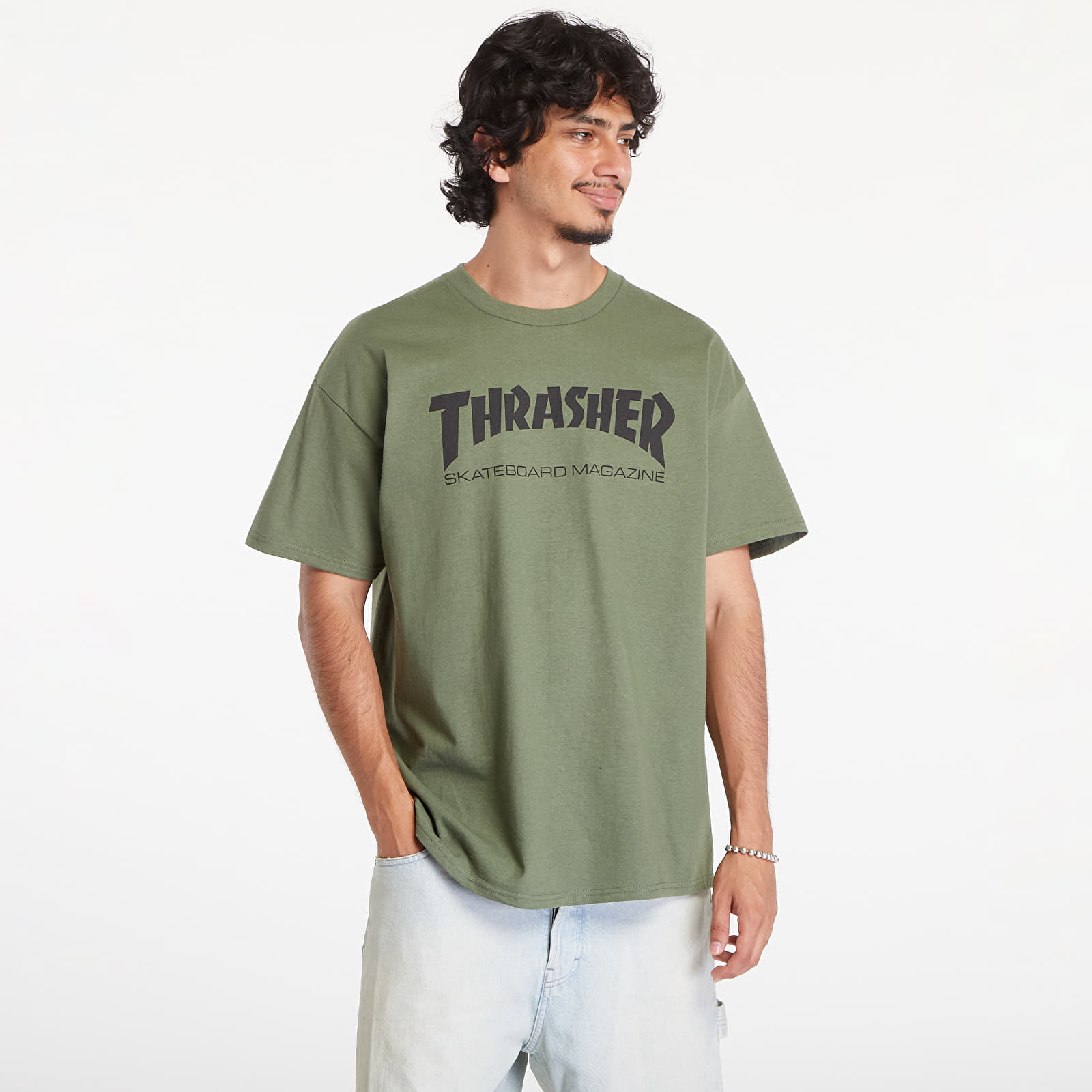T-shirts Thrasher Skate Mag Olive