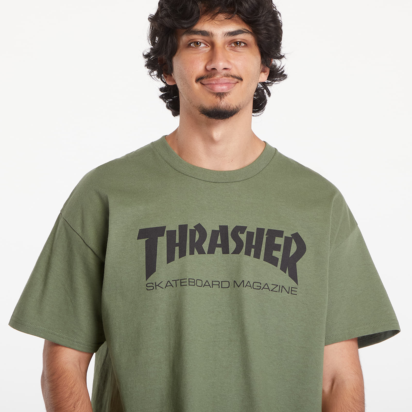 T-shirts Thrasher Skate Mag Olive