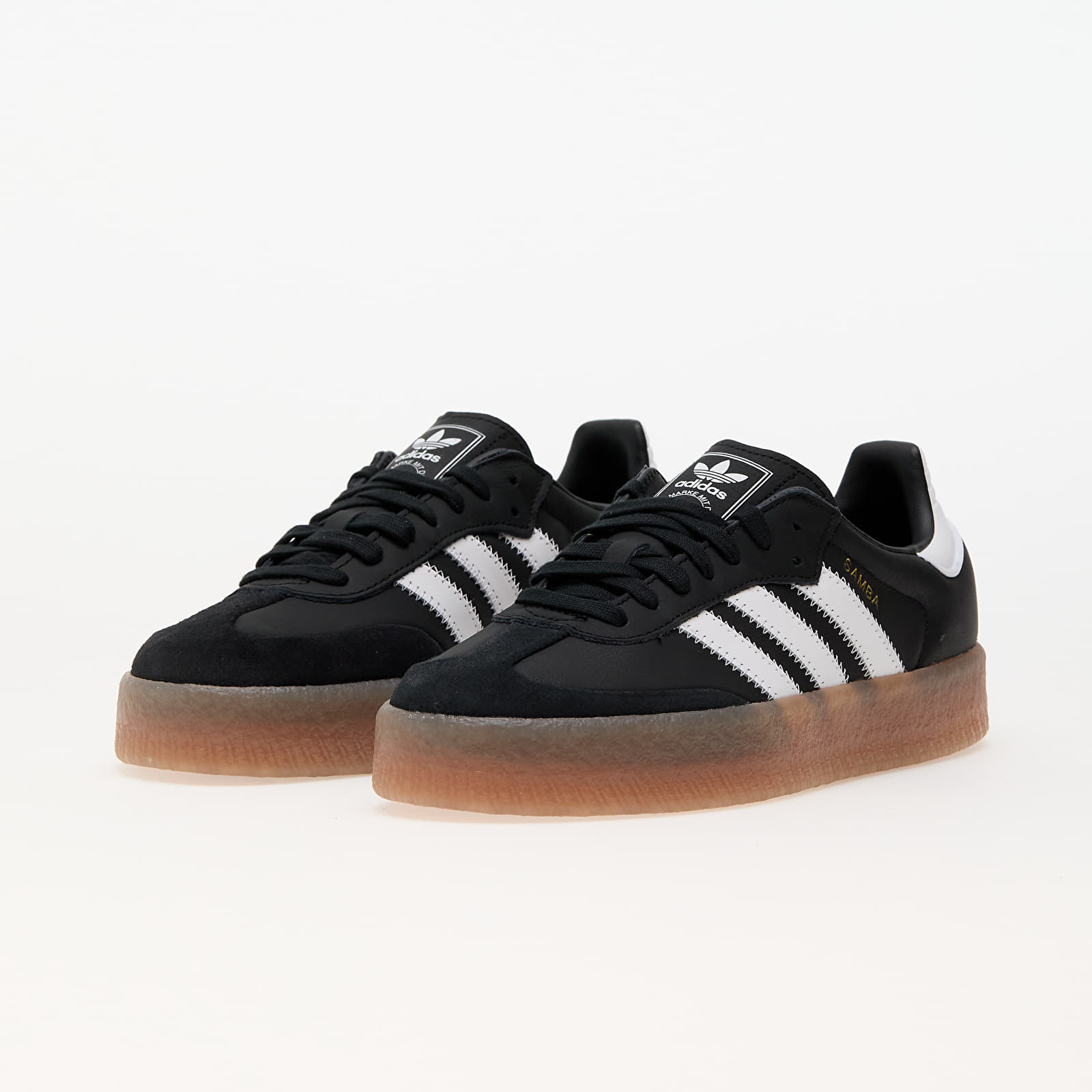 Sneakers und Schuhe für Frauen adidas Sambae W Core Black/ Ftw White/ Gold Metallic