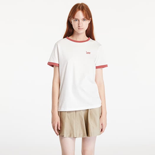 Majica Lee Ringer Tee Ecru