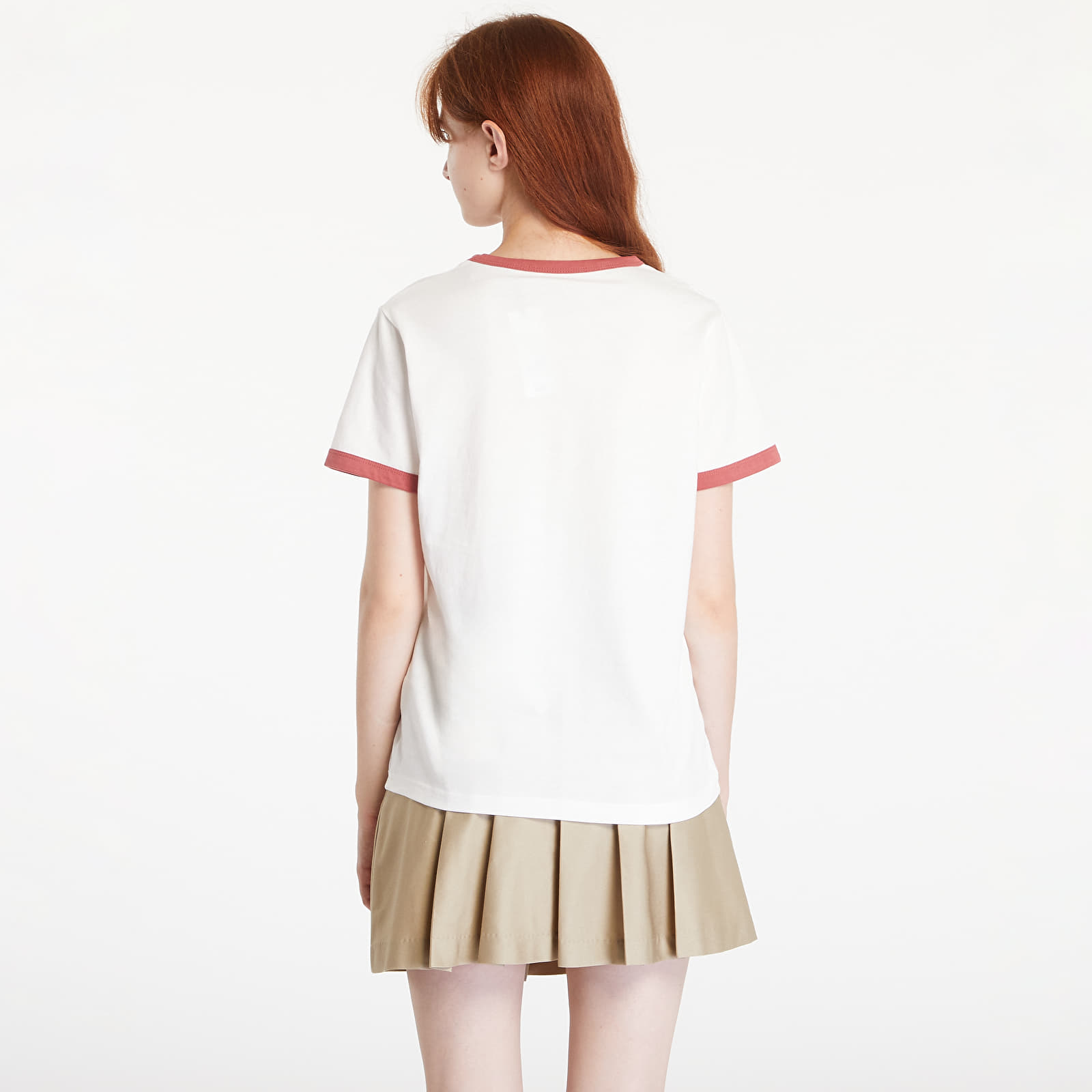Majice Lee Ringer Tee Ecru