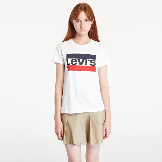 T-shirt Levi's ® The Perfect Tee Sportswear Logo White
