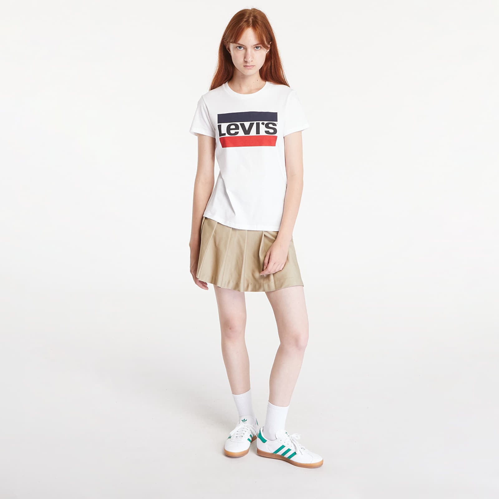 T-shirt Levi's ® The Perfect Tee Sportswear Logo White XS