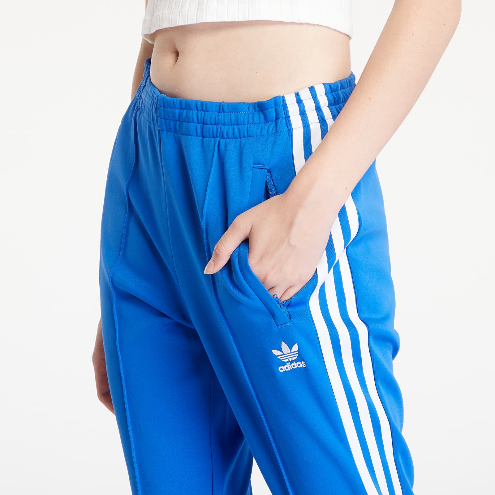 Pantalons de survêtement femme adidas Classic Track Pants Blue