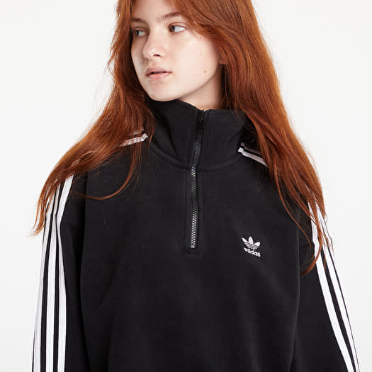 adidas Polar Fleece Half Zip Loose Sweatshirt