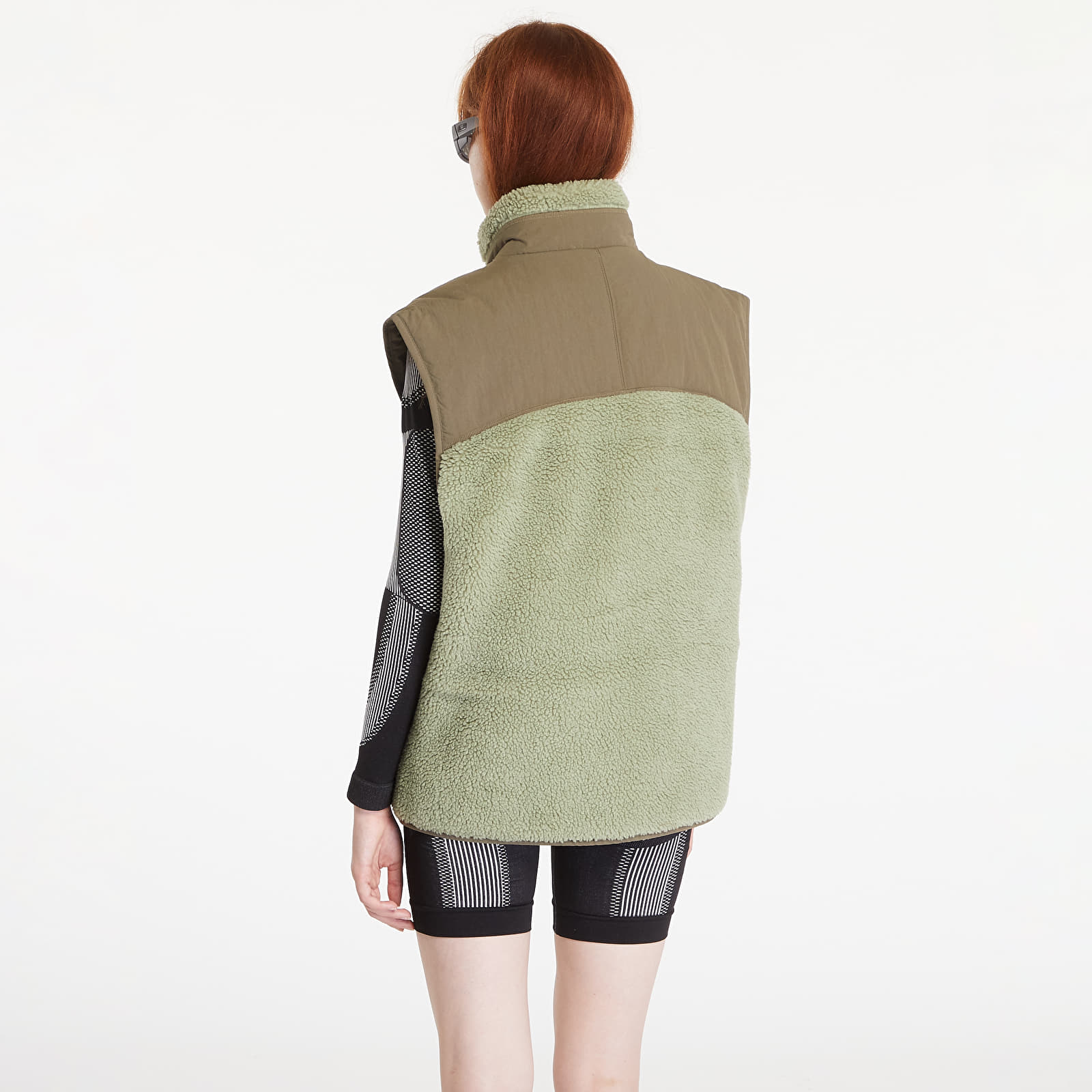 Kamizelki męskie adidas City Escape Reversible Vest Tent Green / Olive Strata