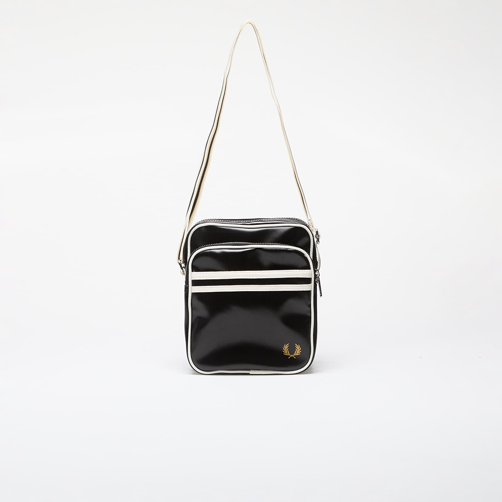 Shoulder bags FRED PERRY Classic Side Bag Black/  Ecru