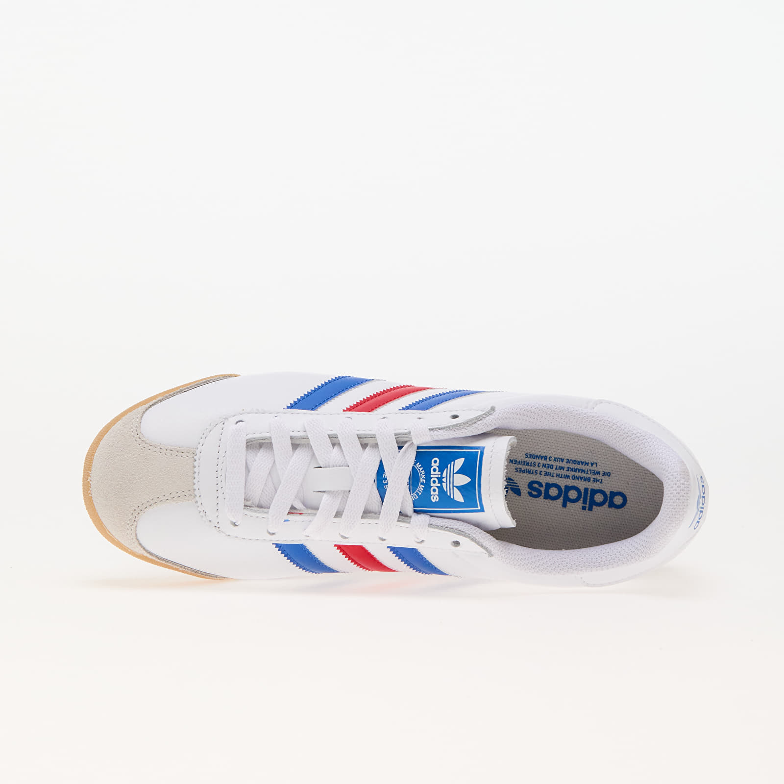 Baskets et chaussures pour hommes adidas Kick 74 Ftw White/ Blue/ Better  Scarlet | Queens