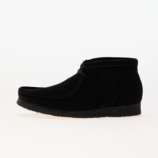 Clarks Originals Wallabee Boot Black Sde