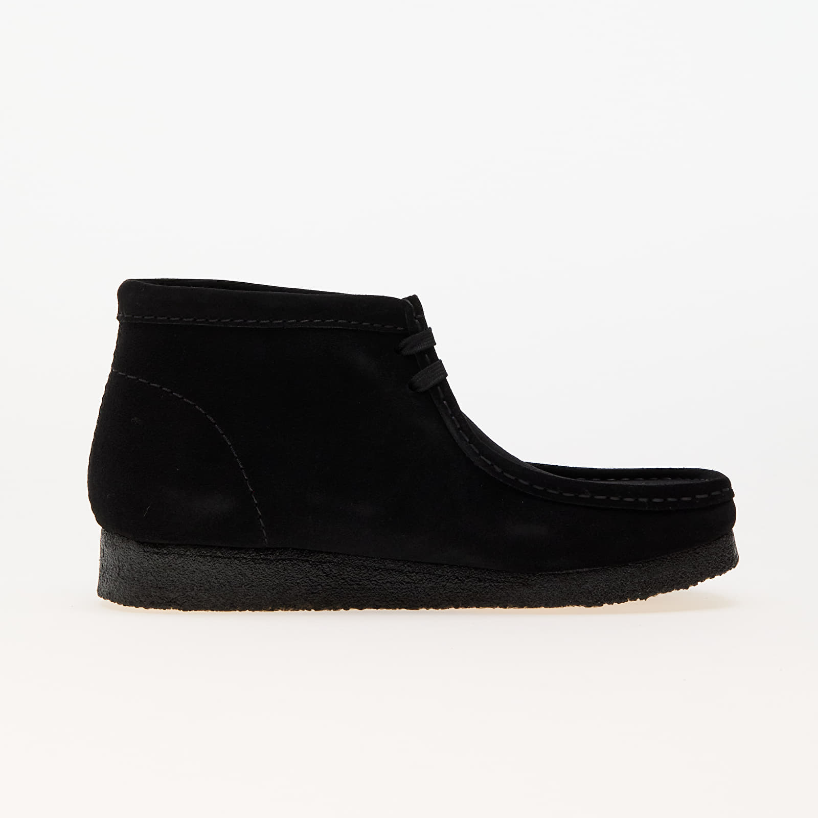 Pánské tenisky a boty Clarks Originals Wallabee Boot Black Sde