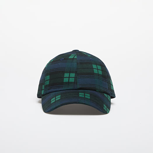 Καπέλα adidas Tartan Baseball Cap Night Indigo/ Collegiate Green