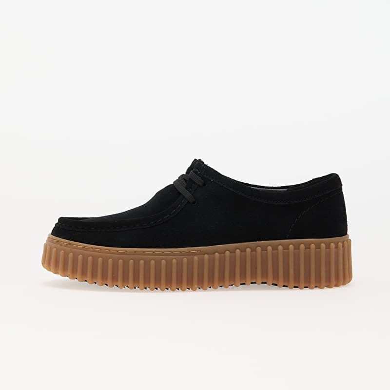 Clarks Torhill Bee Black Suede