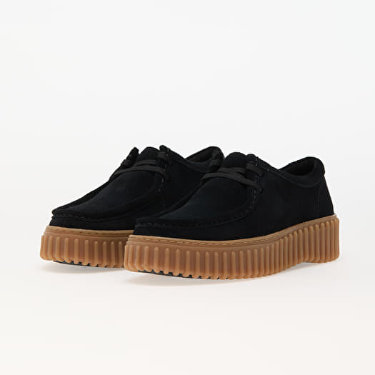 Shoes Clarks Originals Torhill Bee Black Suede Queens