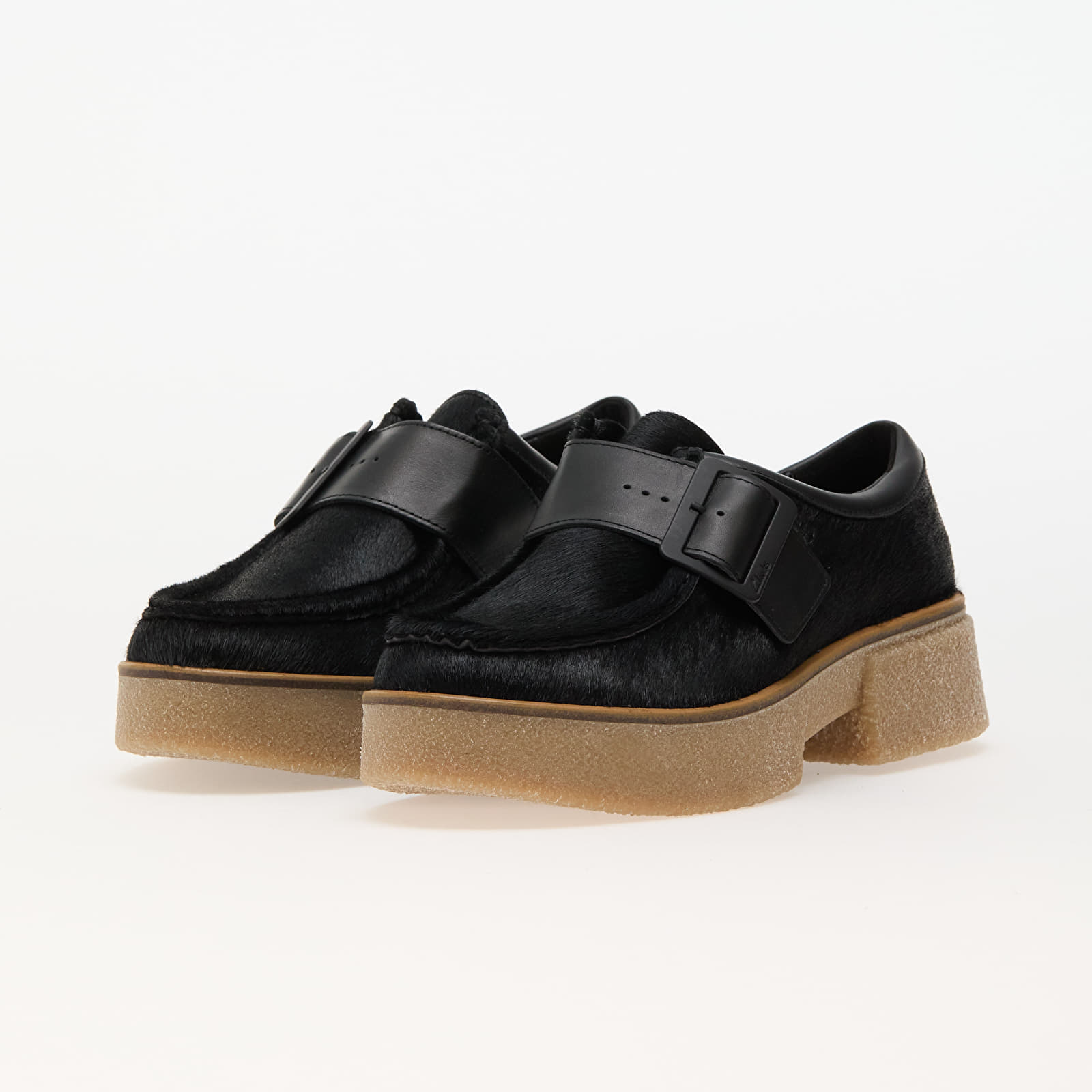 Shoes Clarks Linoso Monk Black Interest