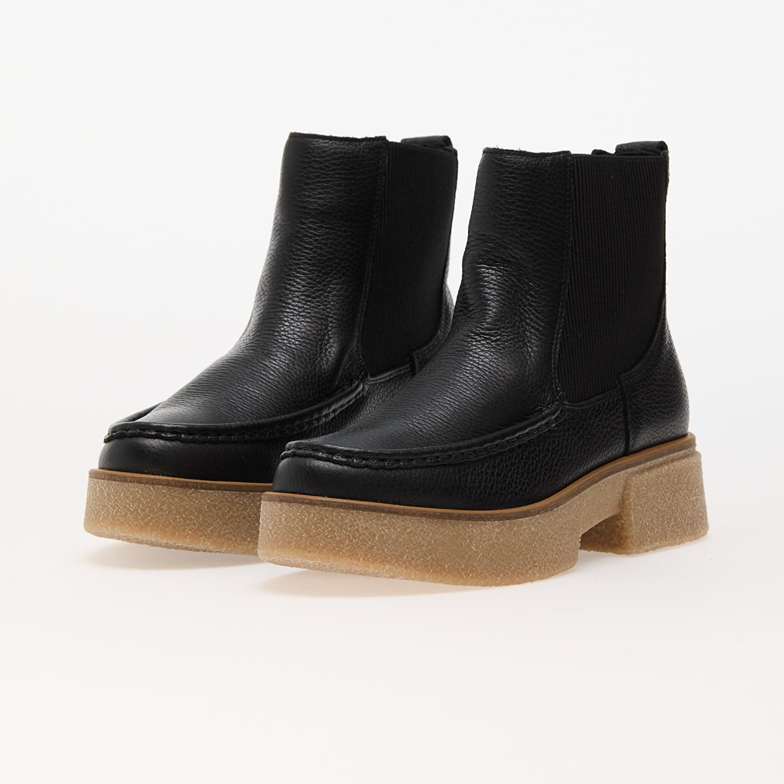 Čevlji Clarks Originals Linoso Top Black Leather