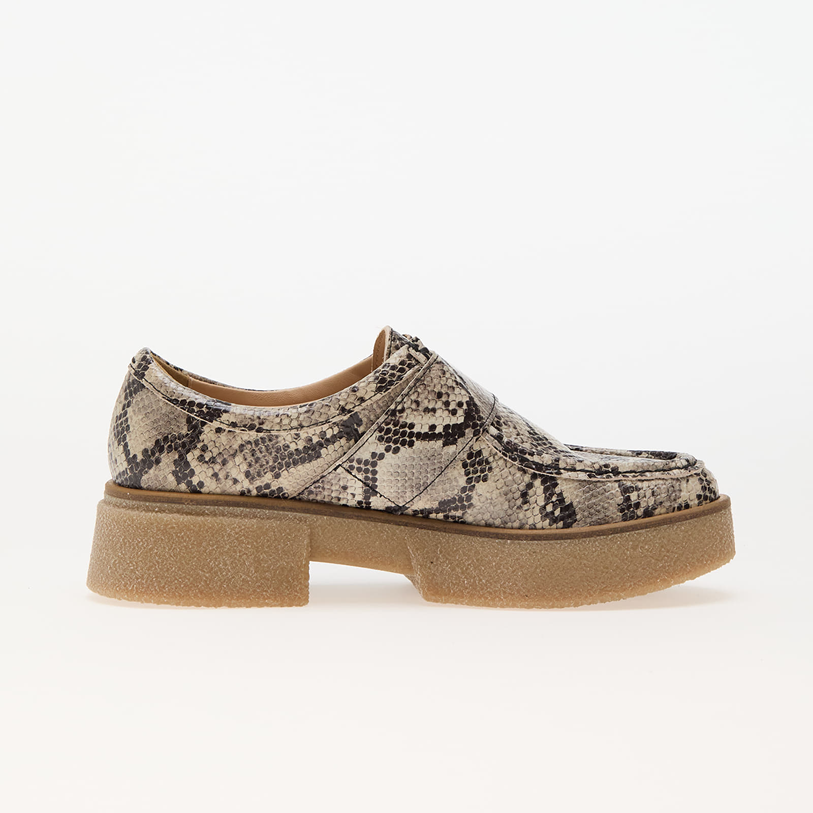 Schuhe Clarks Linoso Monk Grey Snake Lea