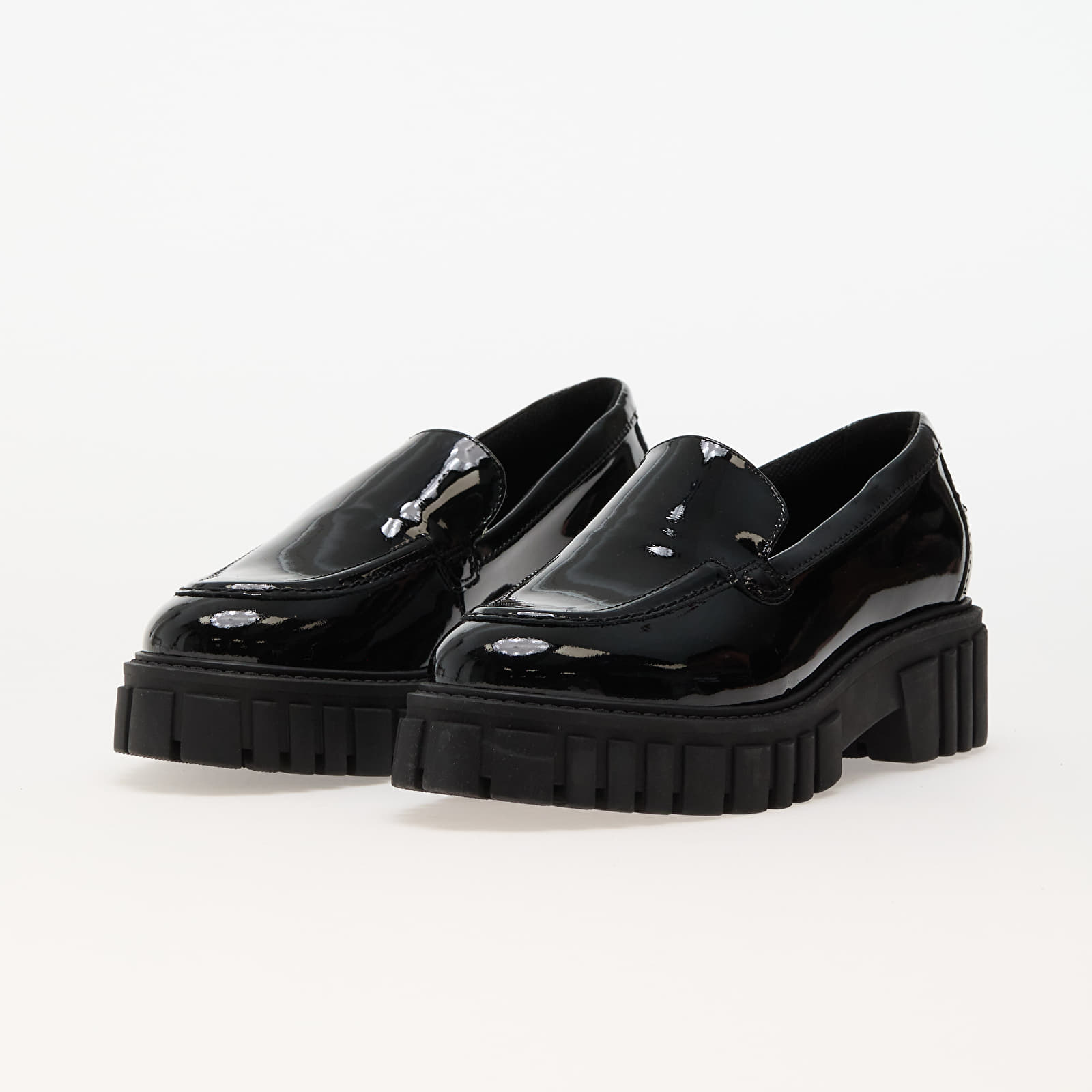 Schoenen Clarks Page Loafer Black Pat