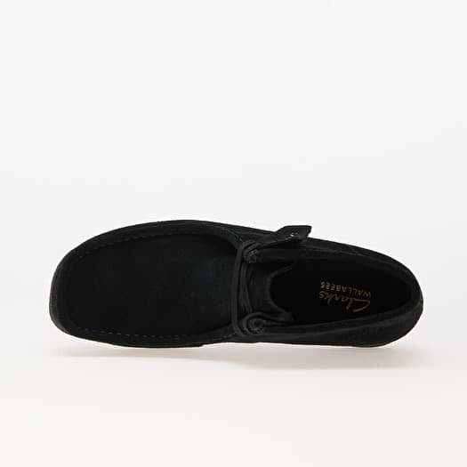Clarks Wallabee EVO BT Black Suede | Queens