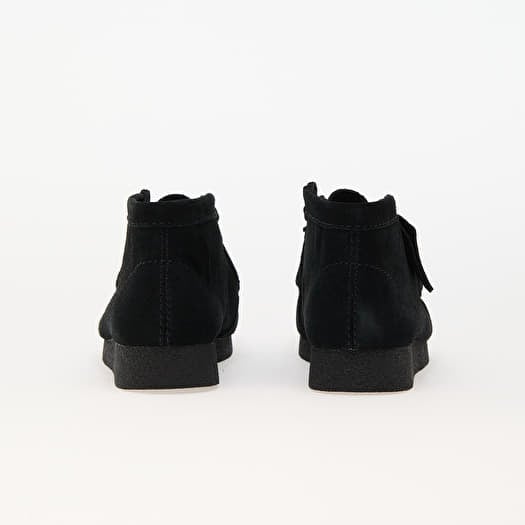 Clarks Wallabee EVO BT Black Suede | Queens