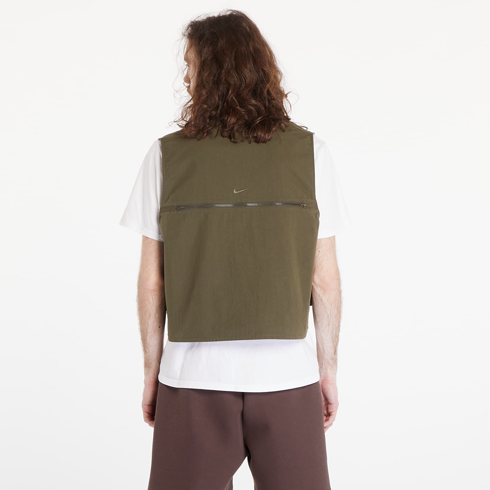 Men's vests Nike Life Men's Utility Vest Cargo Khaki/ Cargo Khaki