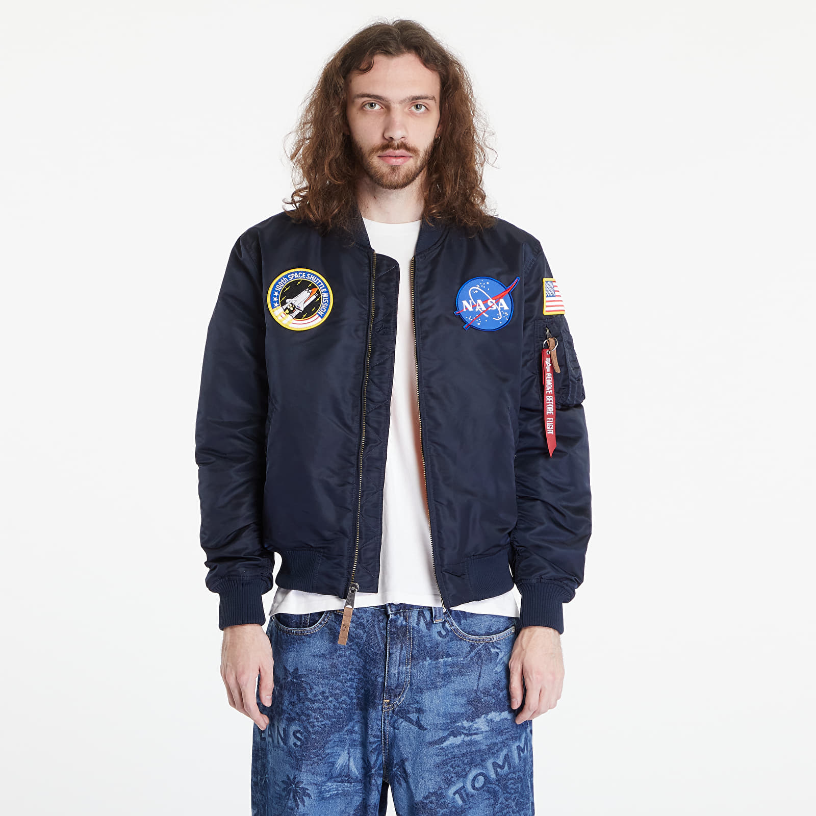 Jackets Alpha Industries MA - 1 VF NASA navy