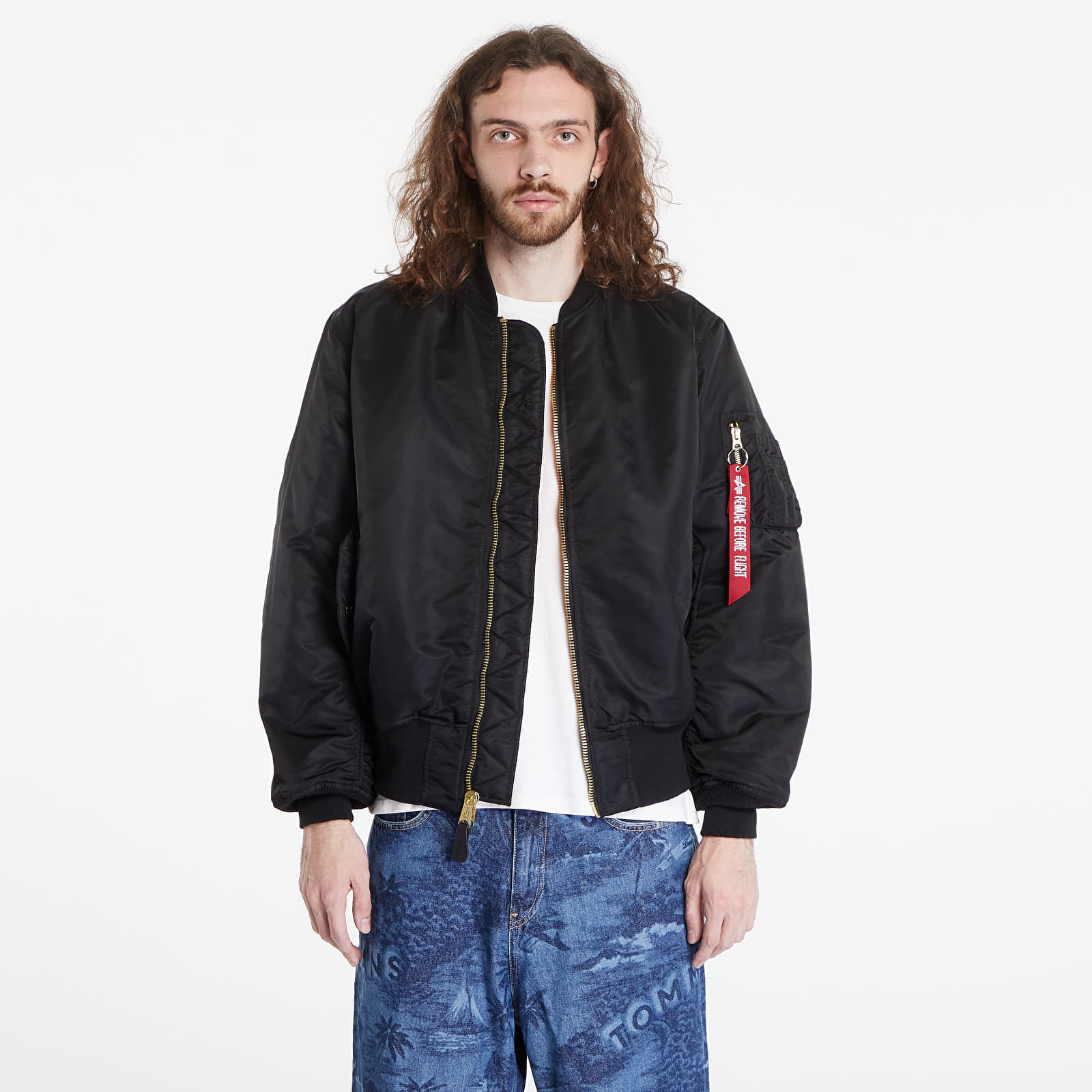 Bunda Alpha Industries MA - 1 Black XXXL