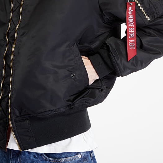 Alpha Industries MA - 1 Black | Queens